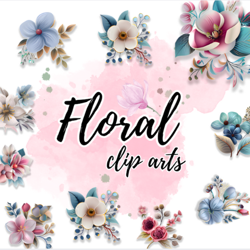 Floral Clip Arts