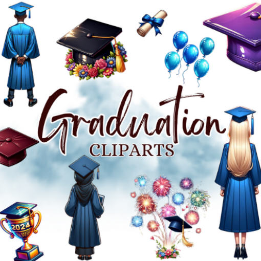 Graduation Clip Arts