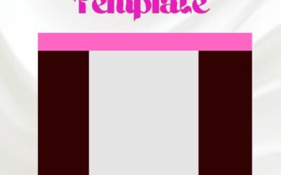 Blank Chip Bag Template