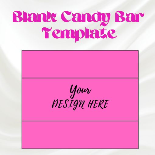 Blank Candy Bar Template
