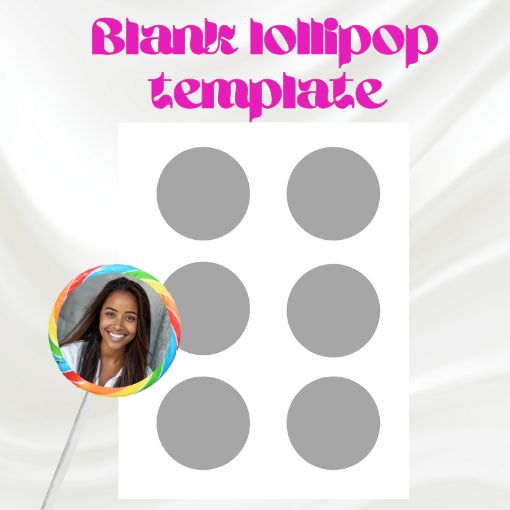 BLANK LOLLIPOP TEMPLATE